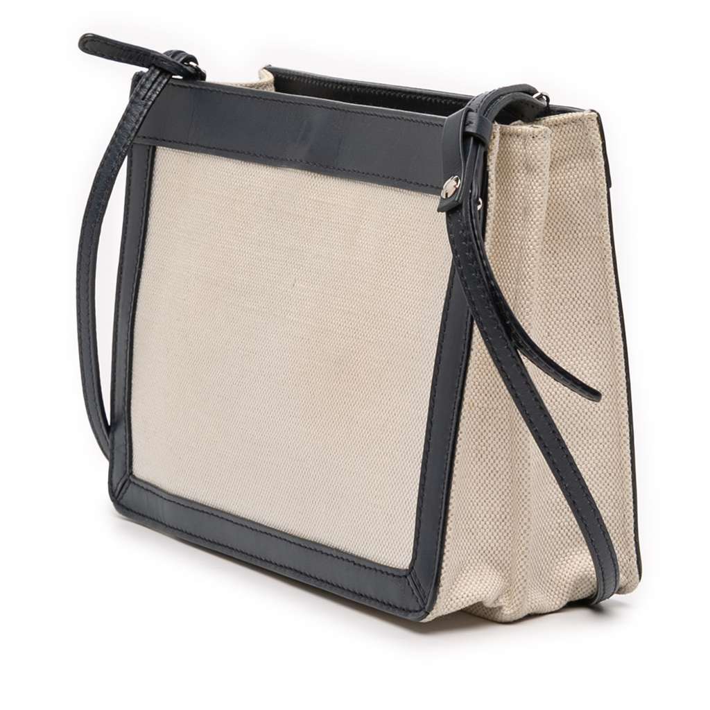 Balenciaga Canvas Navy Pochette Crossbody - 2