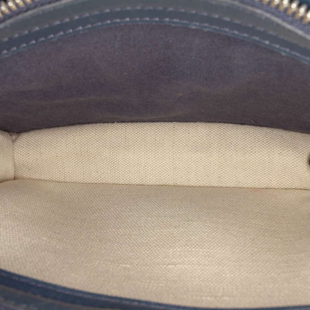 Balenciaga Canvas Navy Pochette Crossbody - 4