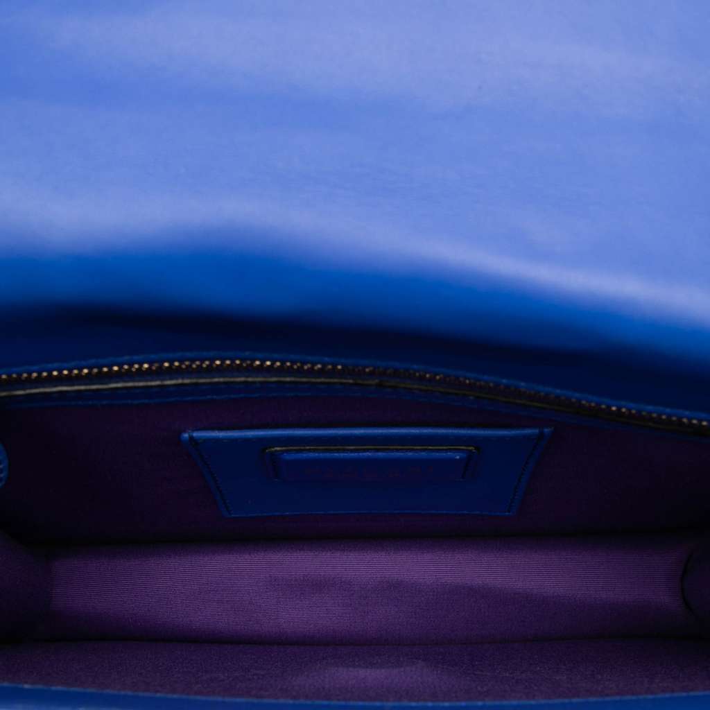 Bvlgari Small Leather Square Serpenti Forever Chain Crossbody - 4