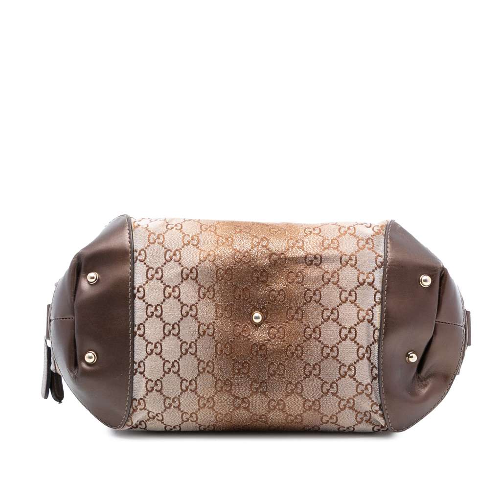 Gucci GG Lurex Heart Bit Satchel - 3