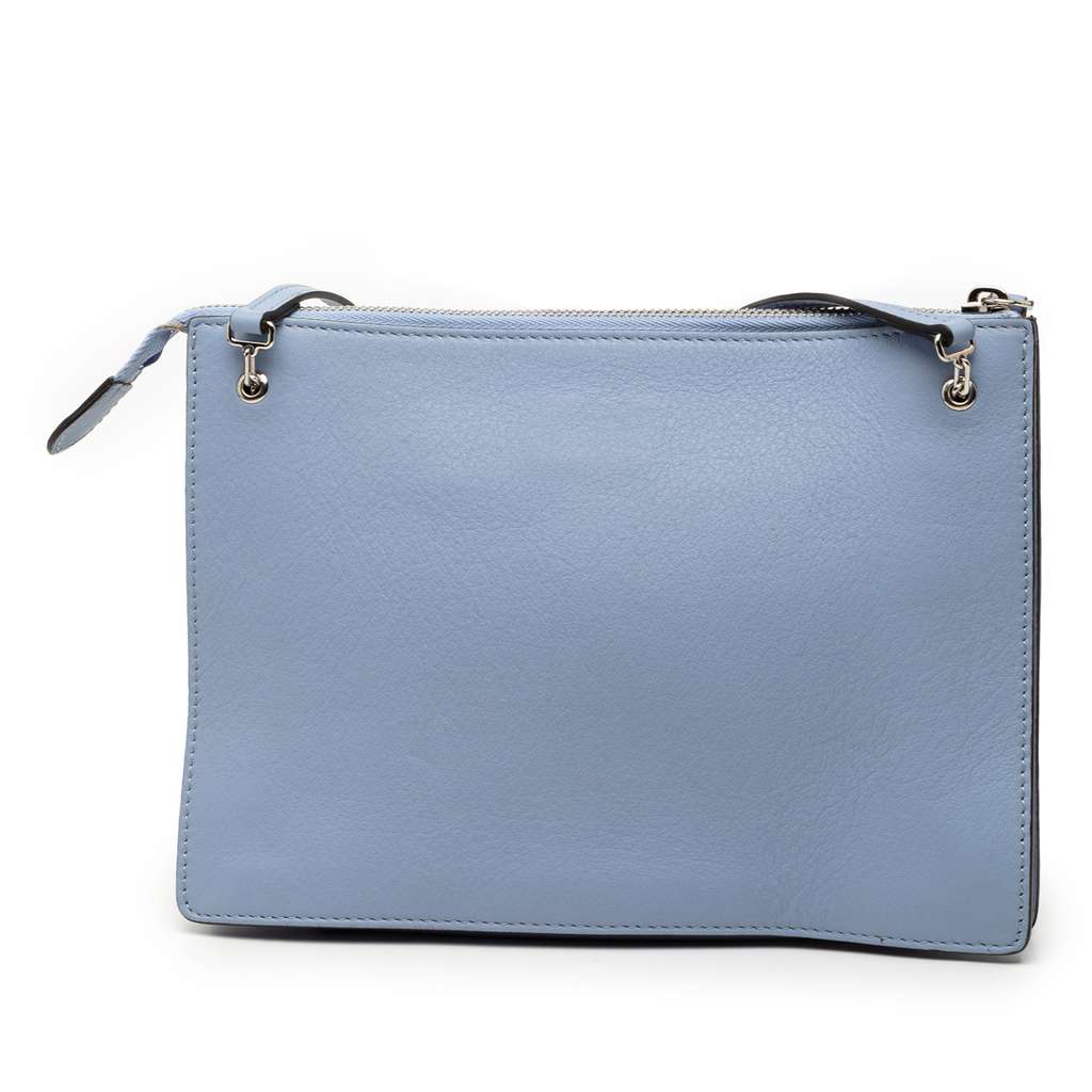 Fendi Mini 2Jours Studded Leather Vitello Dolce Crossbody - 2