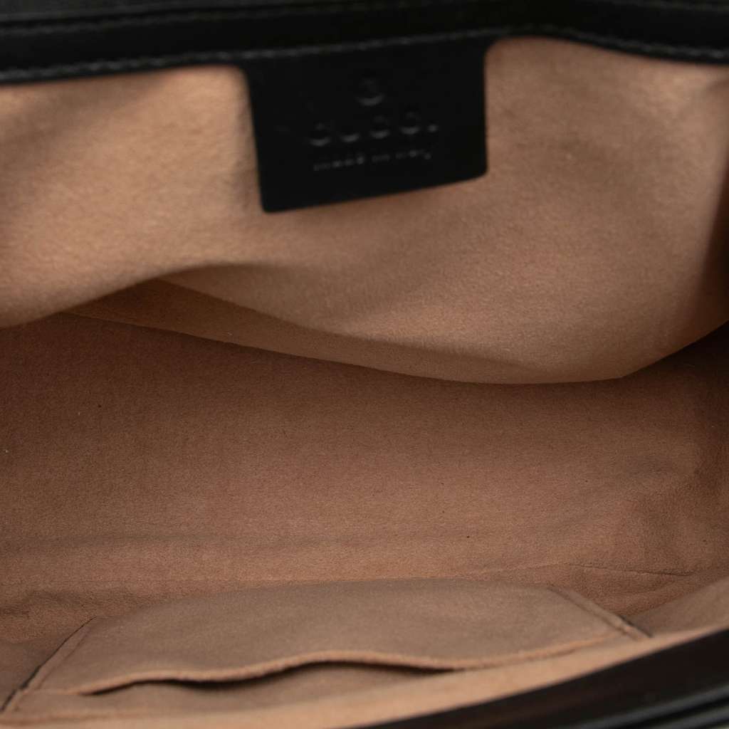 Gucci Bicolor Calfskin Bamboo Trapuntata Queen Margaret Backpack - 4