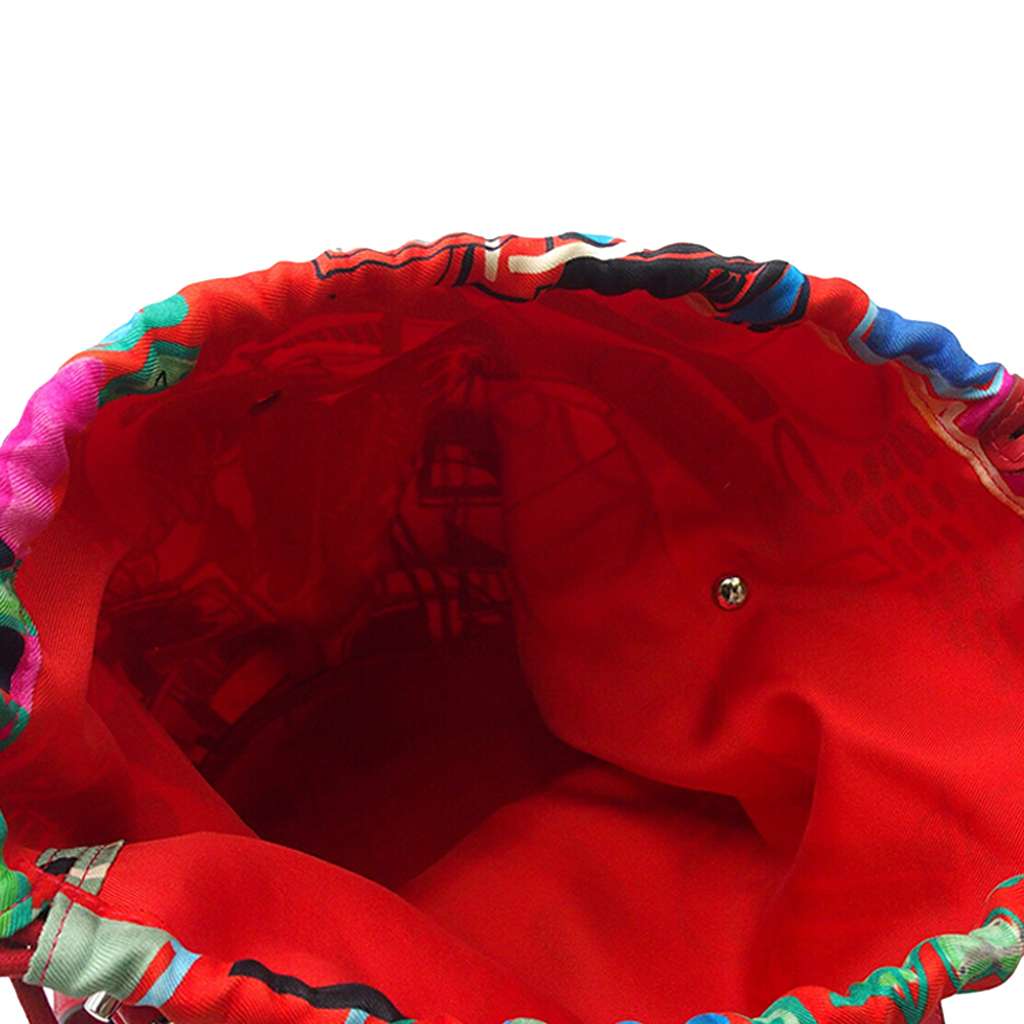 Hermès Silk and Epsom Sac Musardine - 4