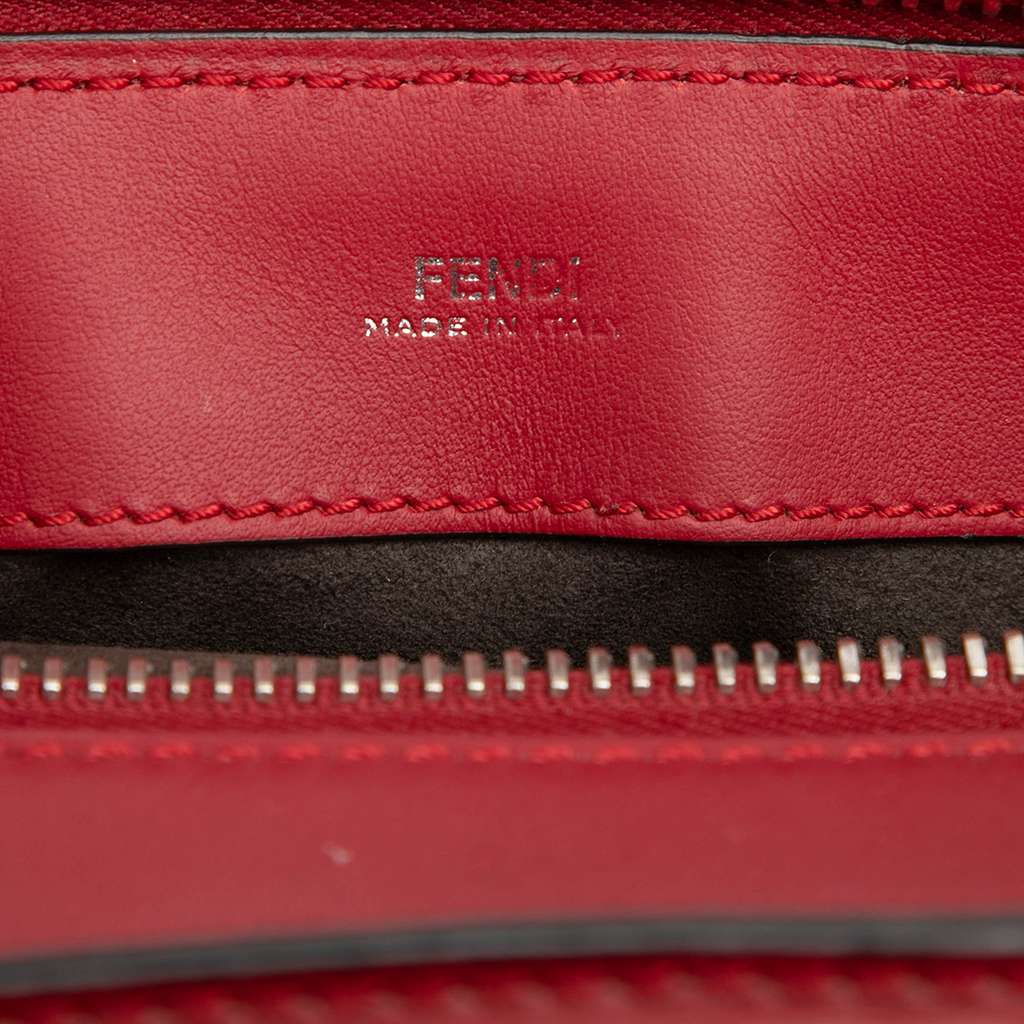 Fendi Medium Leather DotCom Satchel - 5
