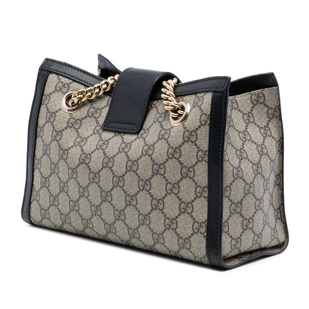 Gucci Small GG Supreme Padlock Tote - 2