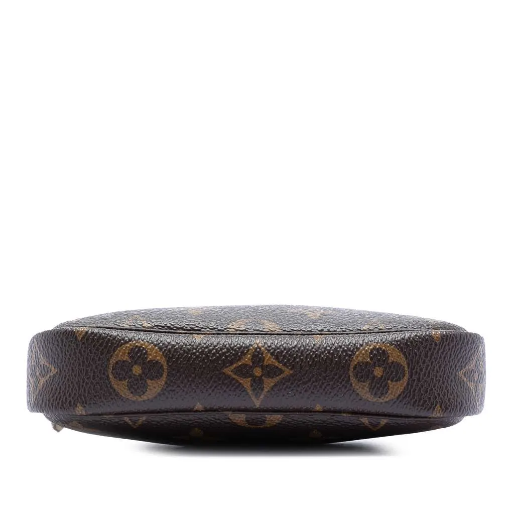 Louis Vuitton Monogram Mini Pochette Accessoires Brown Very good - Inside View