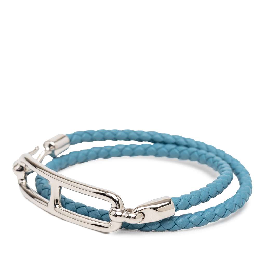 Hermès Braided Swift Roulis Double Tour Bracelet - 2