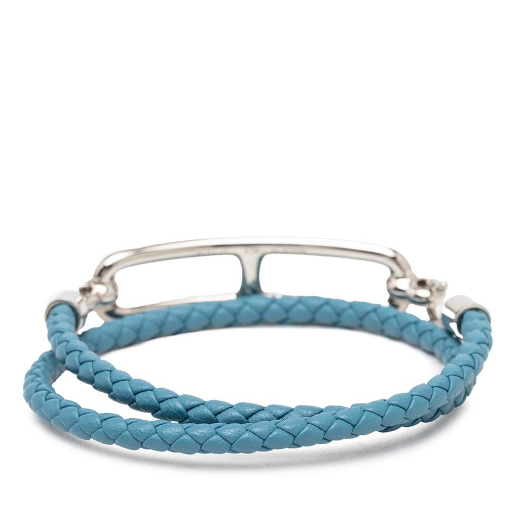 Hermès Braided Swift Roulis Double Tour Bracelet - 3