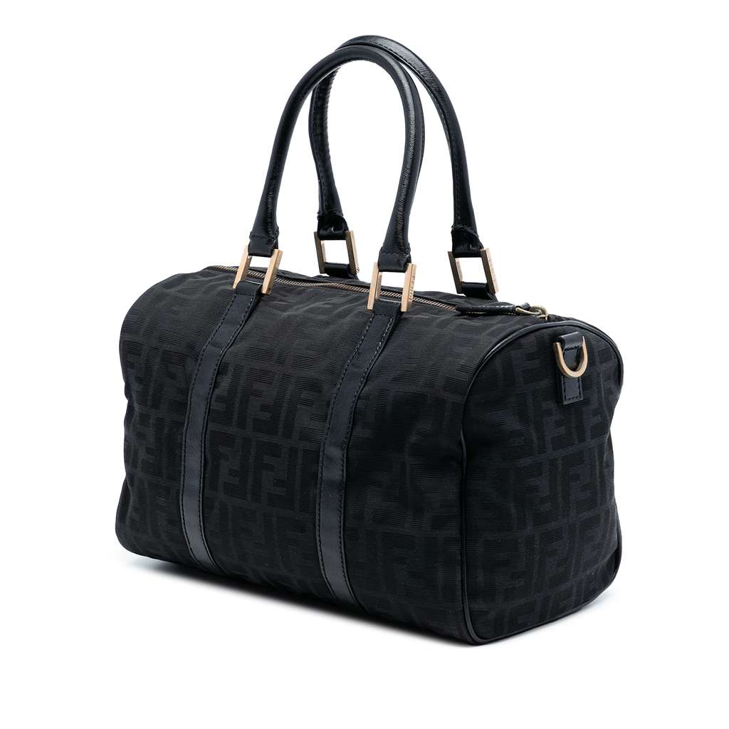 Fendi Zucca Canvas Boston Bag - 2