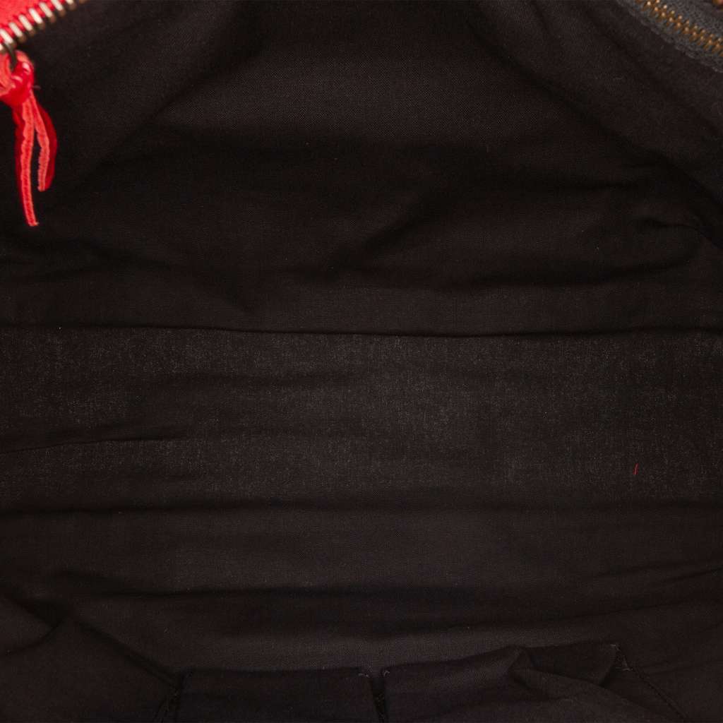 Balenciaga Medium Lambskin Motocross Classic City Satchel - 4