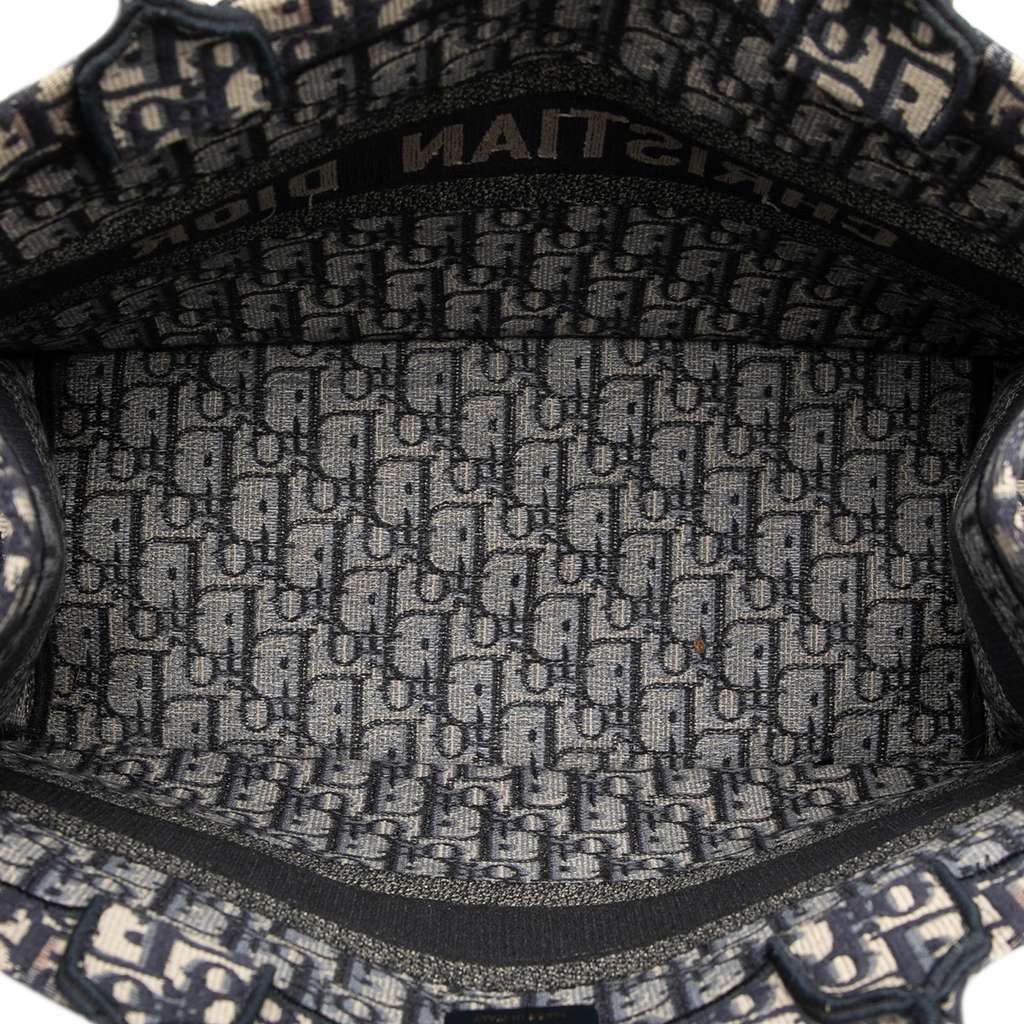 Dior Medium Oblique Embroidered Canvas Book Tote - 4