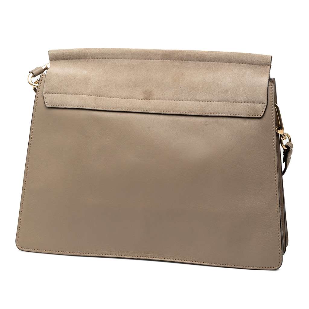 Chloé Medium Calfskin and Suede Faye Crossbody - 2