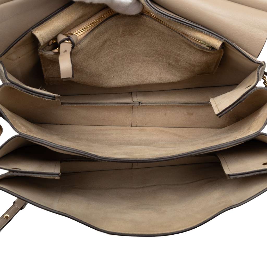 Chloé Medium Calfskin and Suede Faye Crossbody - 4