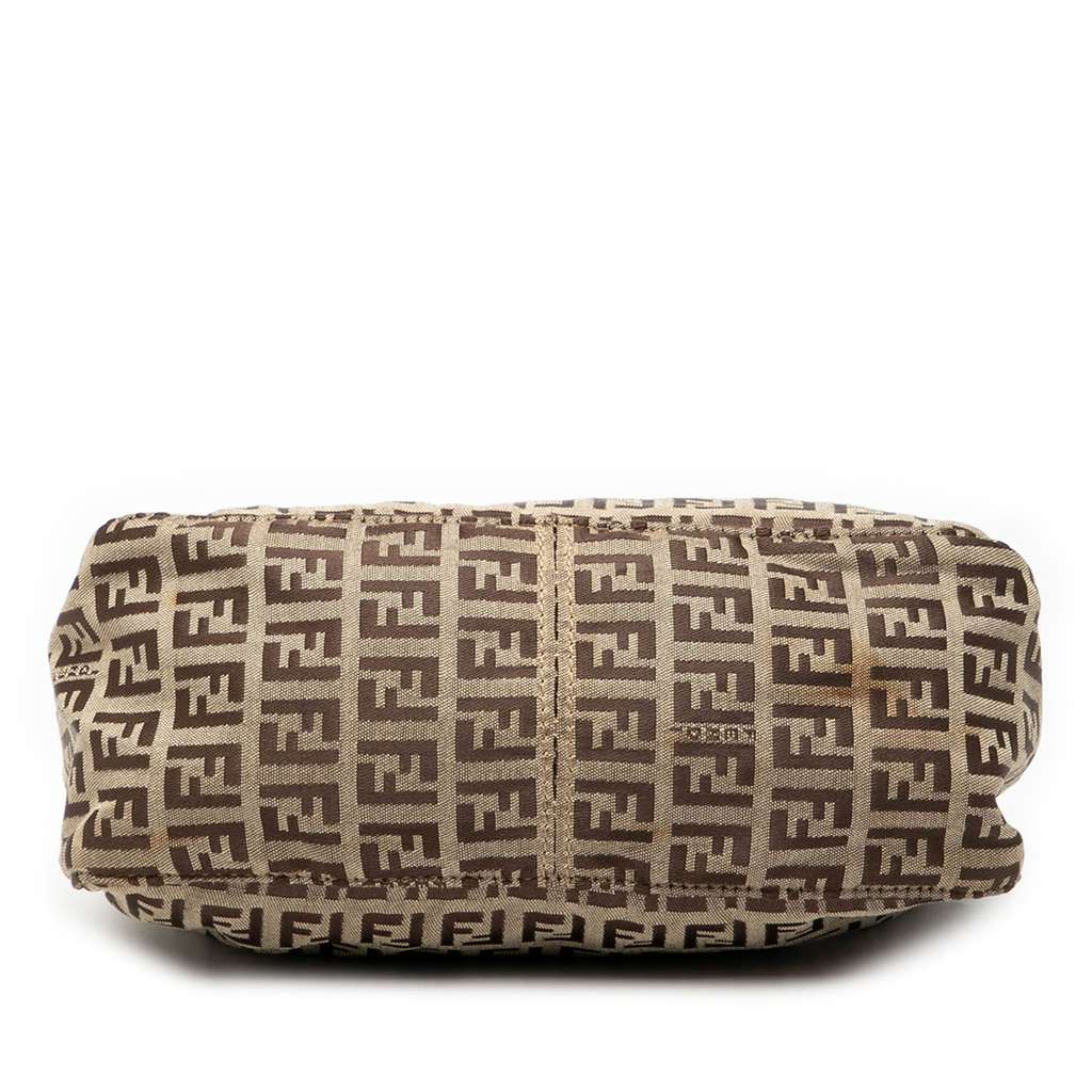 Fendi Zucchino Canvas Handbag - 3