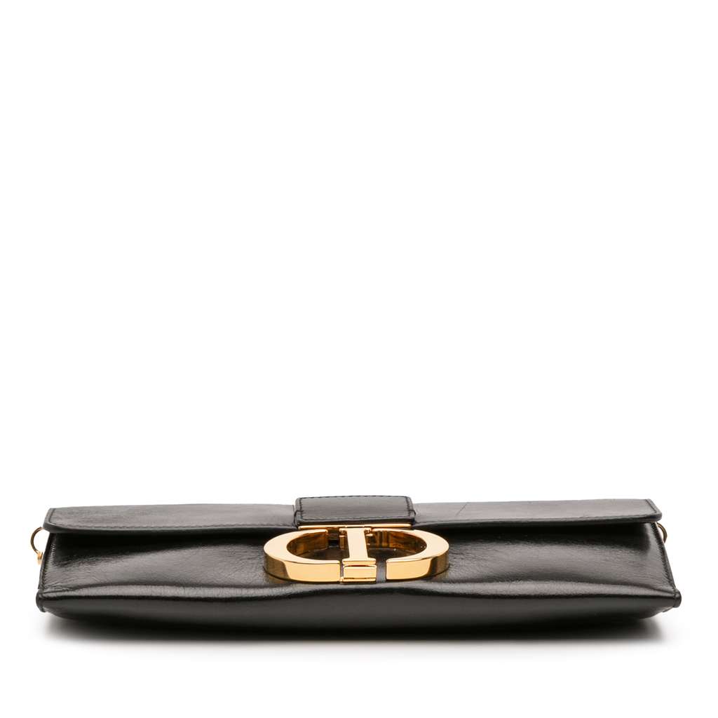 Dior Leather Montaigne 30 Clutch with Chain - 3