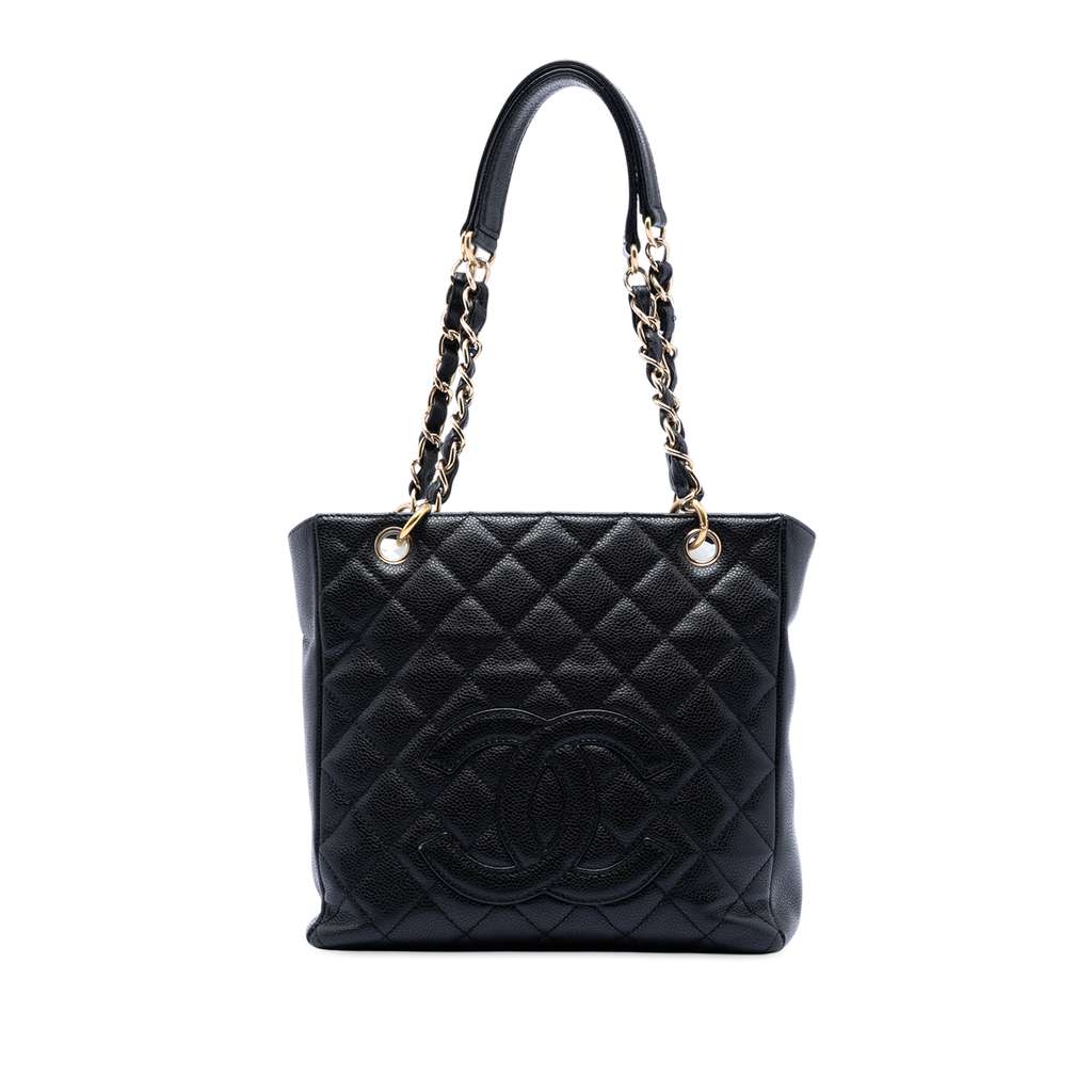 Chanel Caviar Petite Shopping Tote