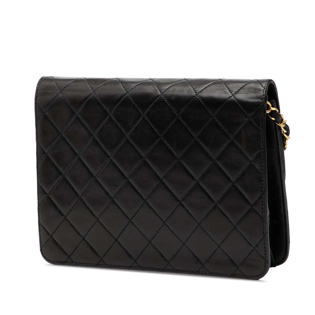 Chanel Small CC Quilted Lambskin Single Flap - 2