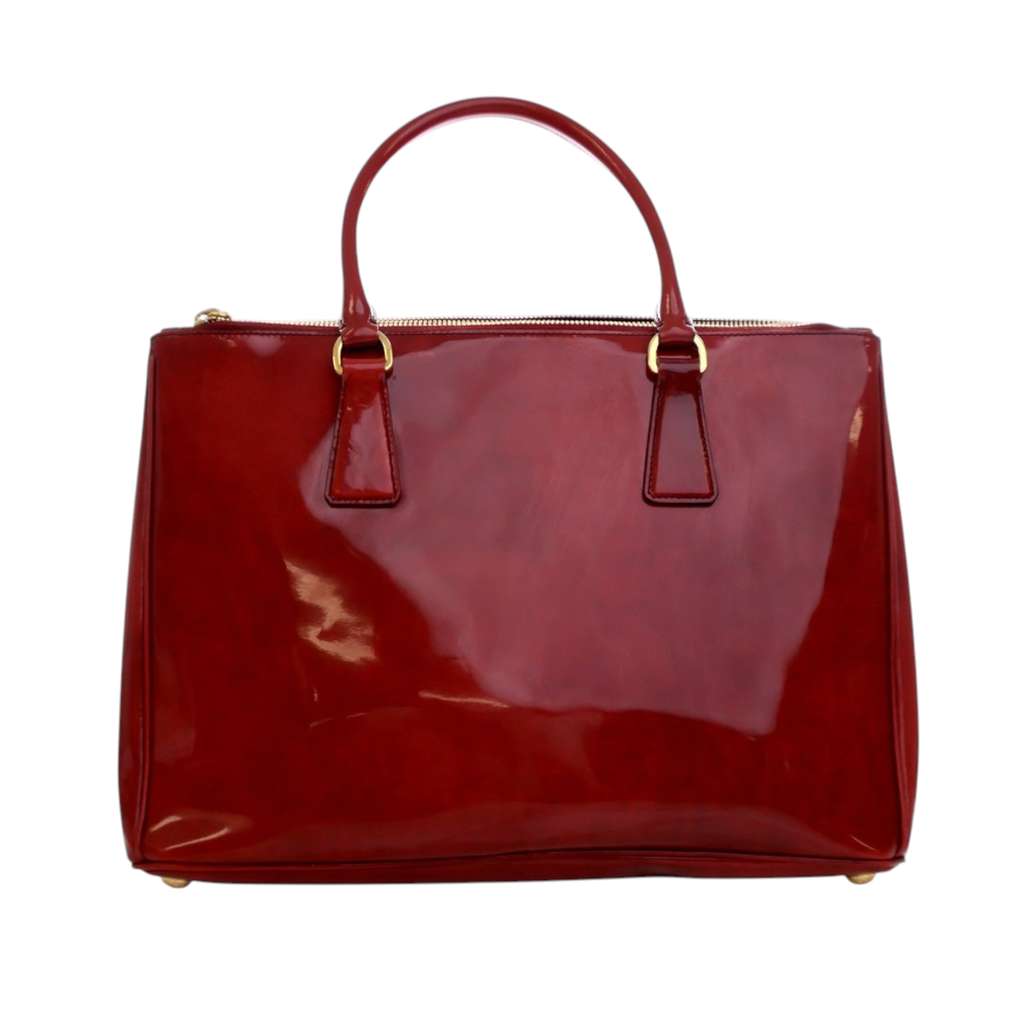 Prada Medium Spazzolato Galleria Double Zip Satchel - 2