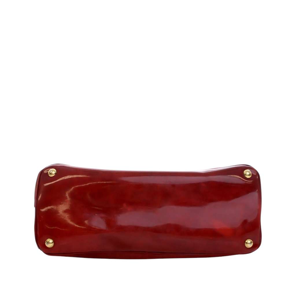 Prada Medium Spazzolato Galleria Double Zip Satchel - 3