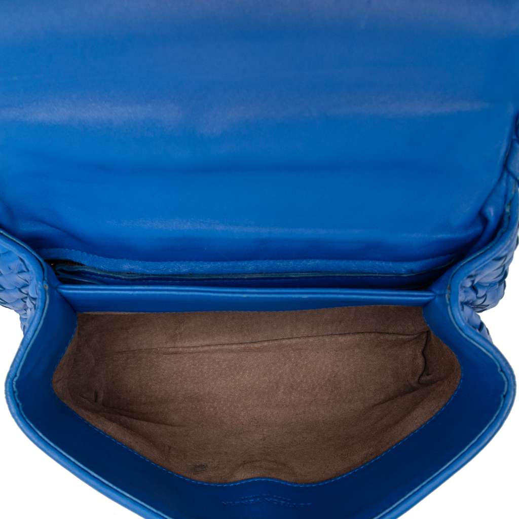 Bottega Veneta Small Nappa Intrecciato Olimpia Shoulder Bag - 4