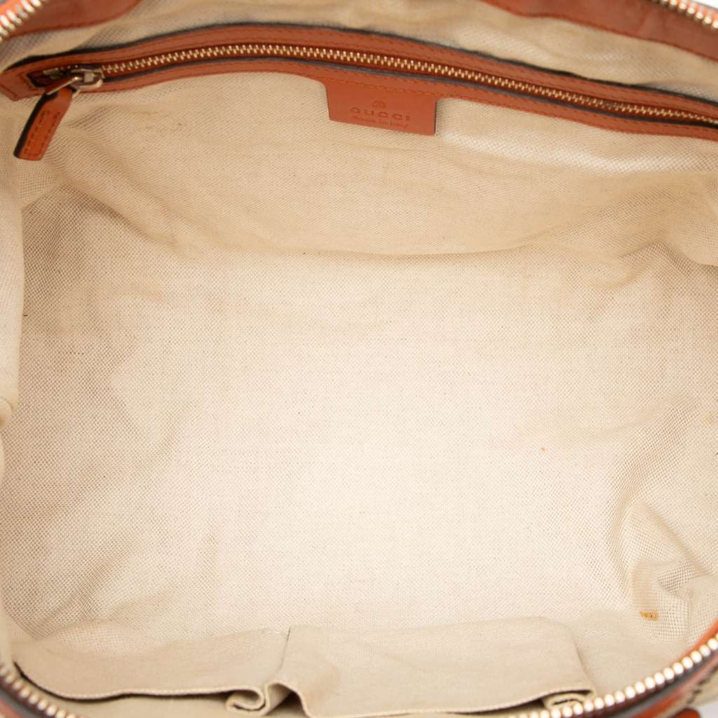 Gucci GG Canvas Web Satchel - 4