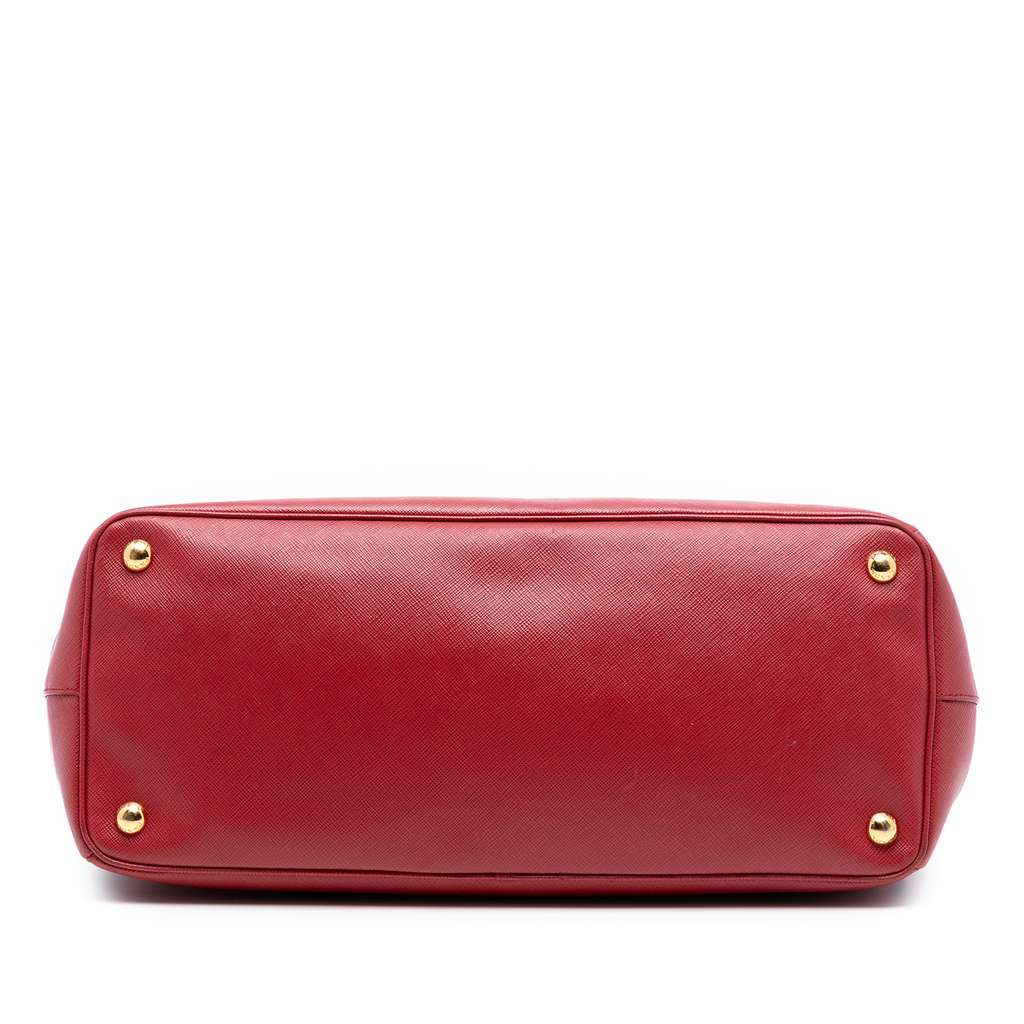 Prada Large Saffiano Lux Galleria Double Zip Satchel - 3