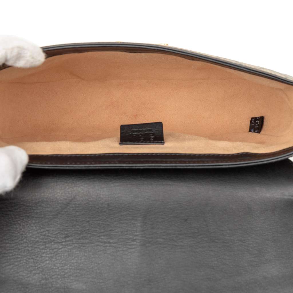 Gucci GG Supreme Web Padlock Crossbody - 4