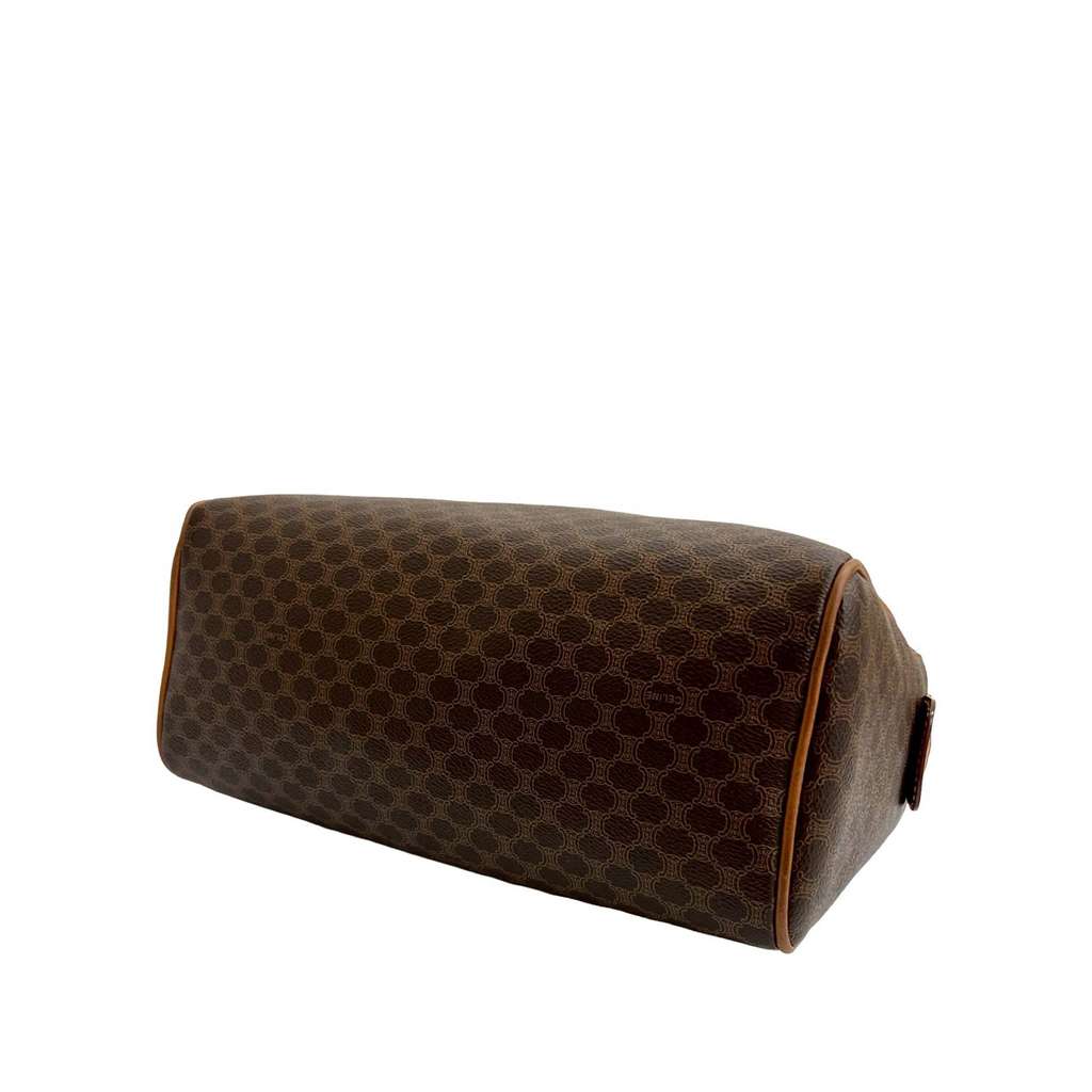 Celine Macadam Coated Canvas Boston Bag - 3