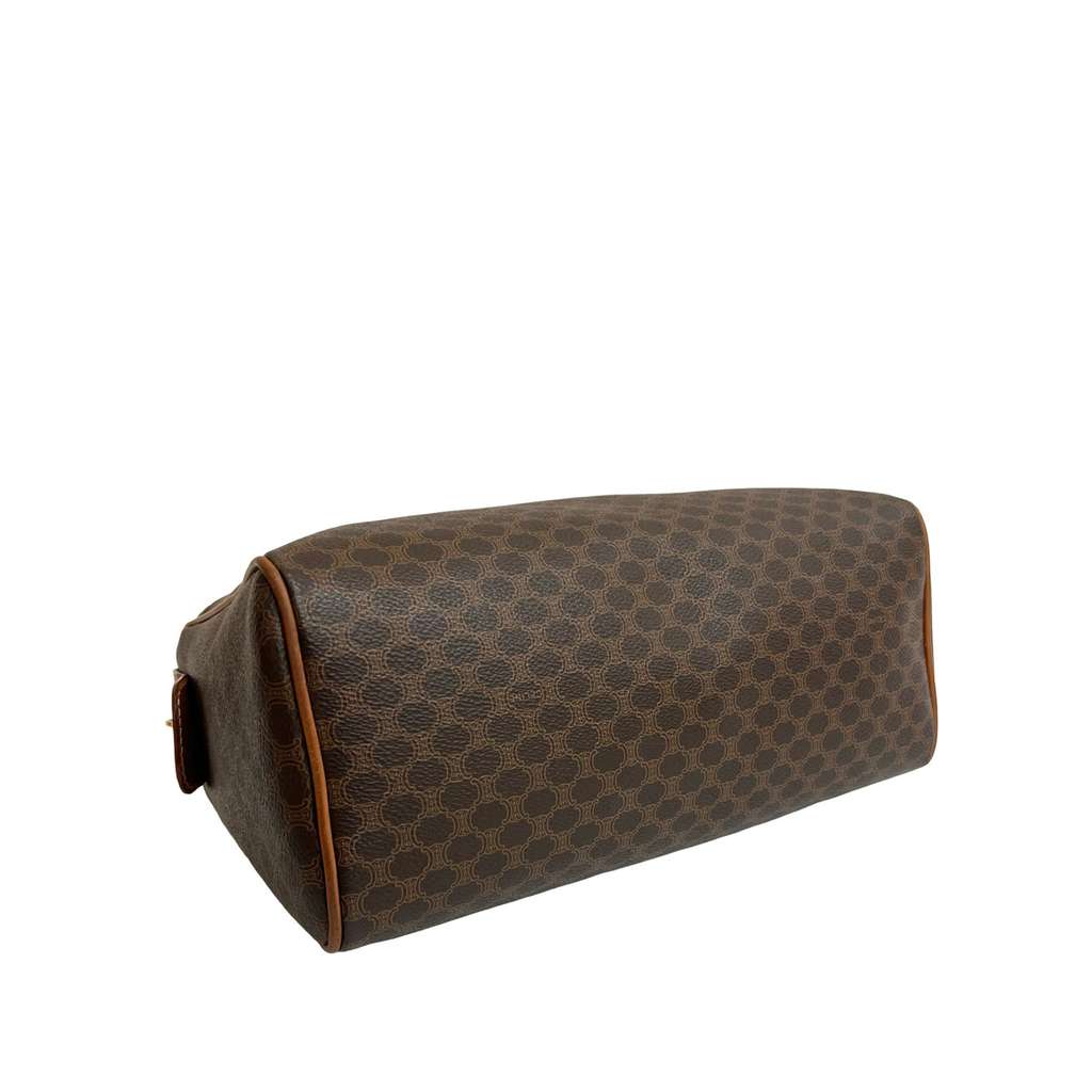 Celine Macadam Coated Canvas Boston Bag - 4