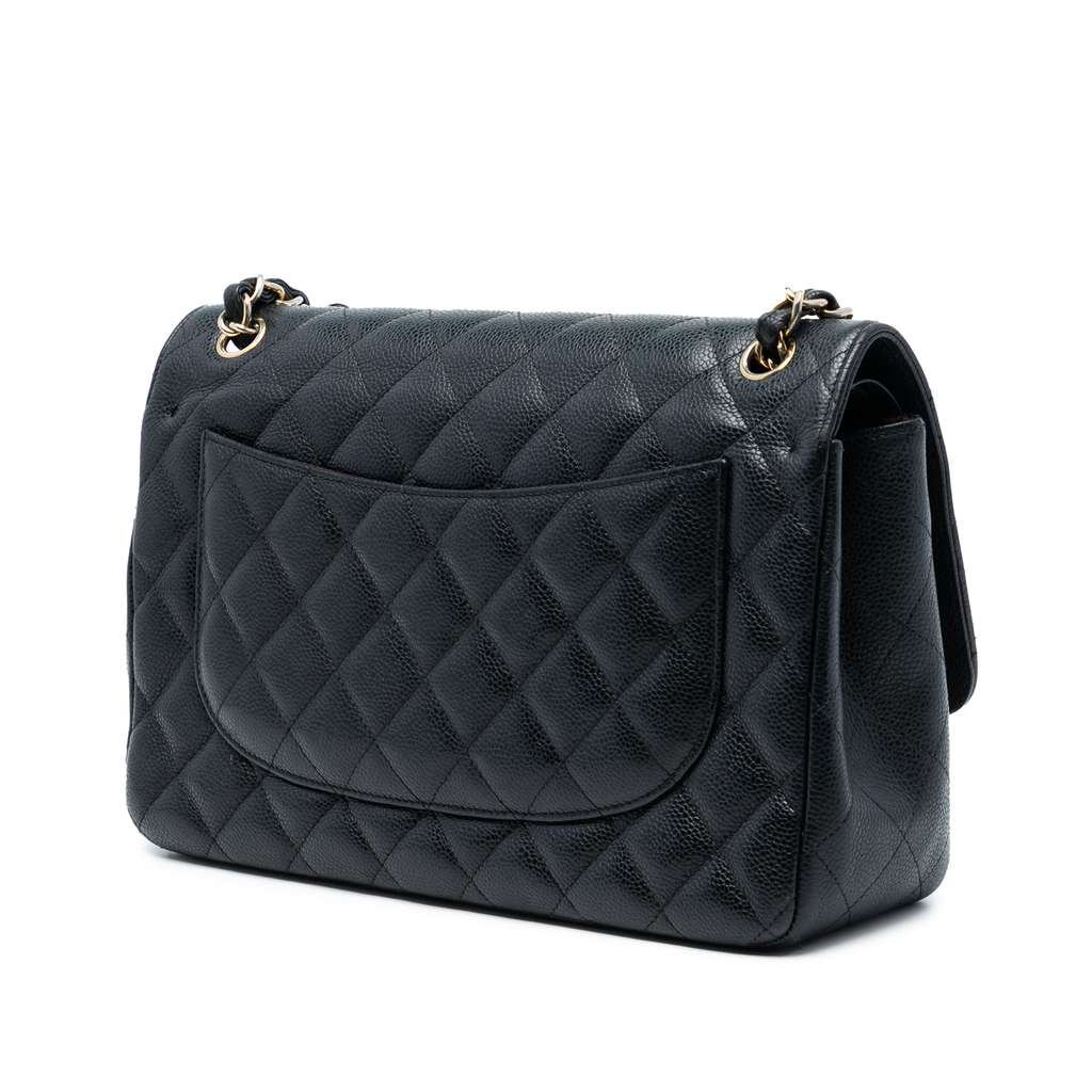 Chanel Jumbo Classic Caviar Double Flap - 2
