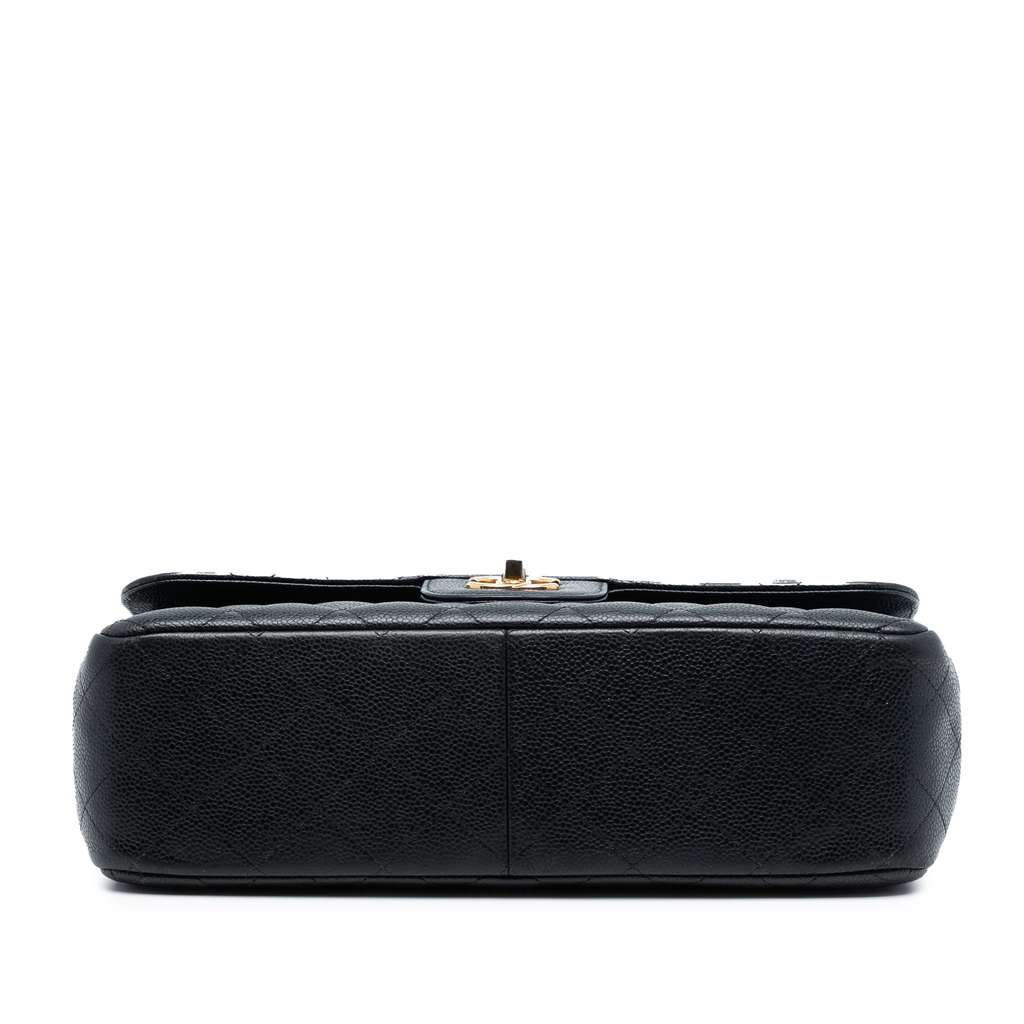 Chanel Jumbo Classic Caviar Double Flap - 3