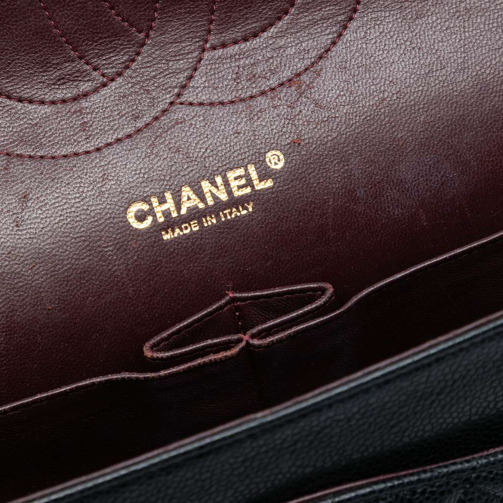 Chanel Jumbo Classic Caviar Double Flap - 5