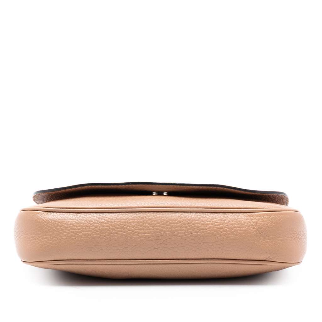 Gucci Medium Leather Soho Chain Flap Crossbody - 3