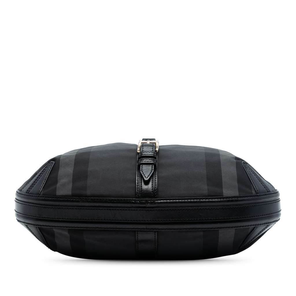 Burberry Grafton Check Nylon Hobo Bag - 3