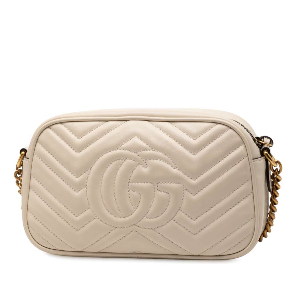 Gucci Small GG Marmont Matelasse Leather Crossbody - 2