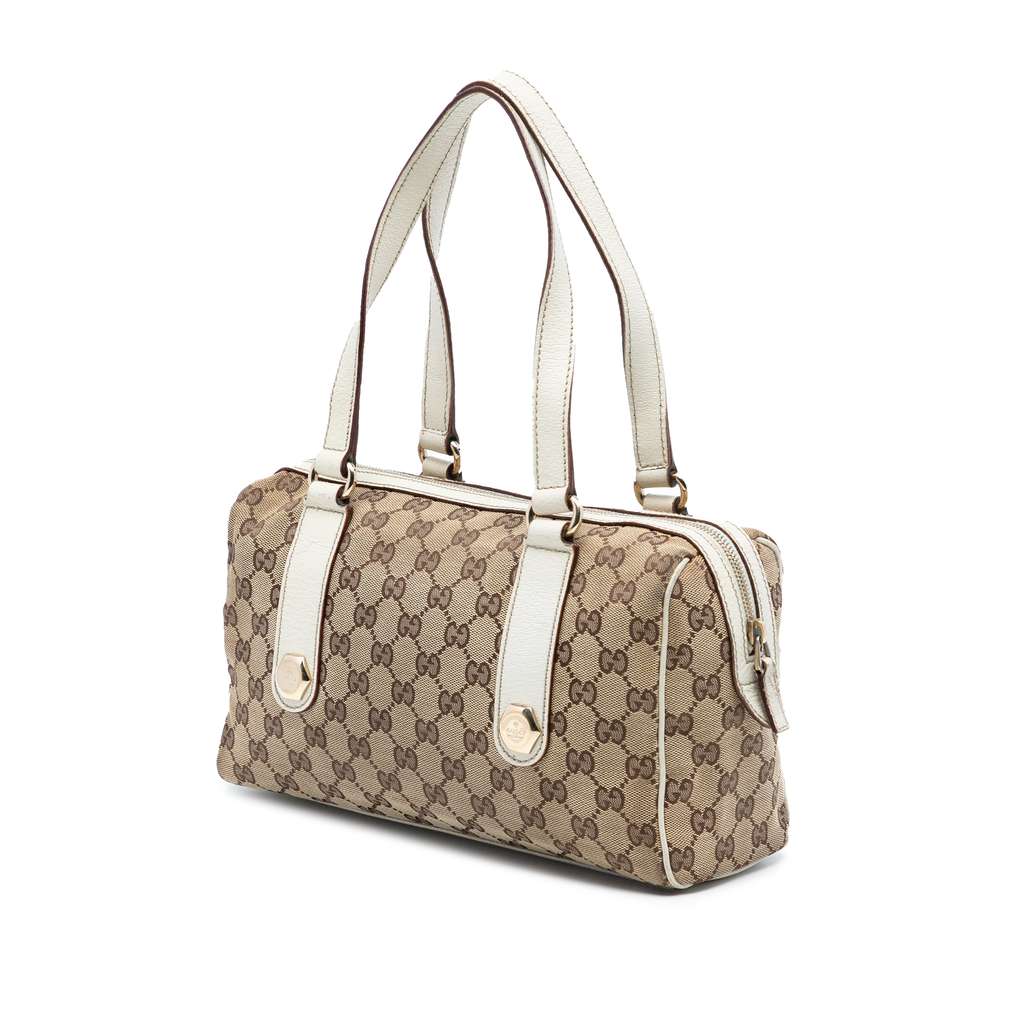 Gucci GG Canvas Charmy Boston Bag - 2