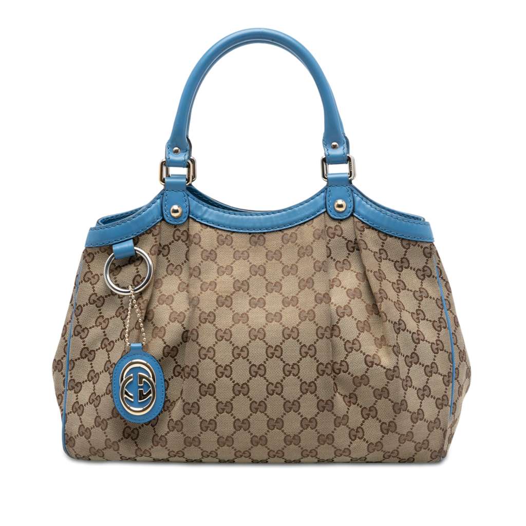Gucci Medium GG Canvas Sukey Tote