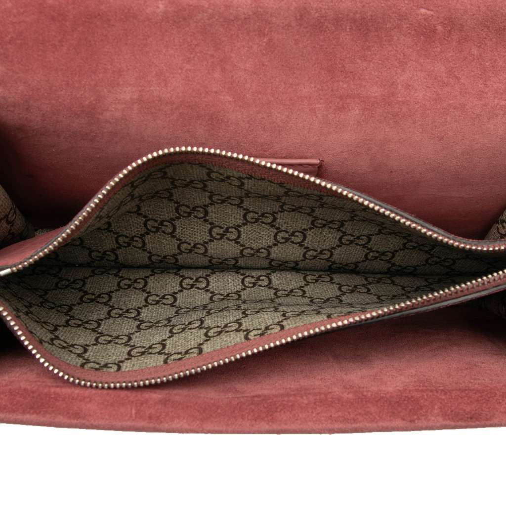 Gucci Small GG Supreme Blooms Dionysus Shoulder Bag - 4