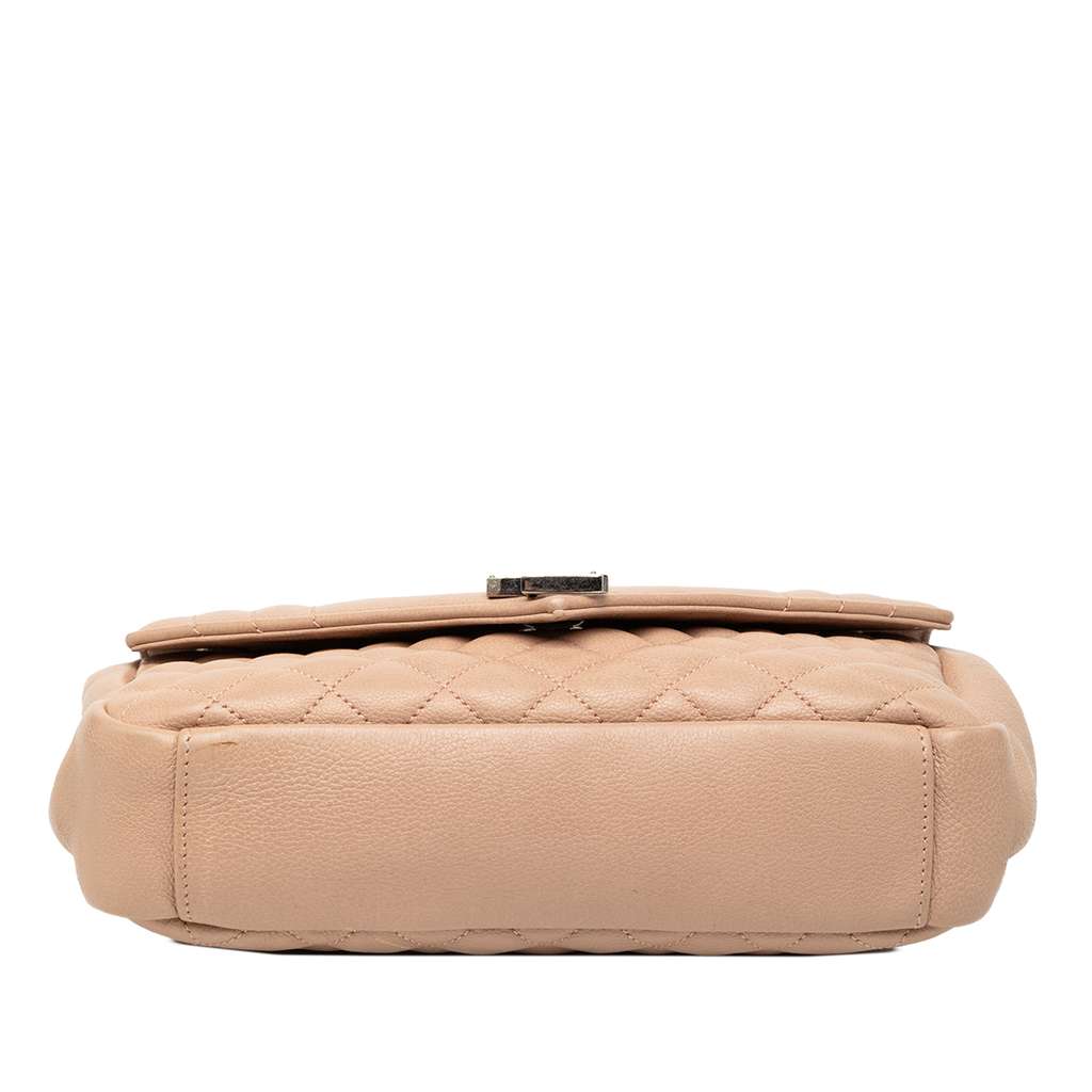 Saint Laurent Medium Sheepskin Triquilt Monogram College Bag - 3