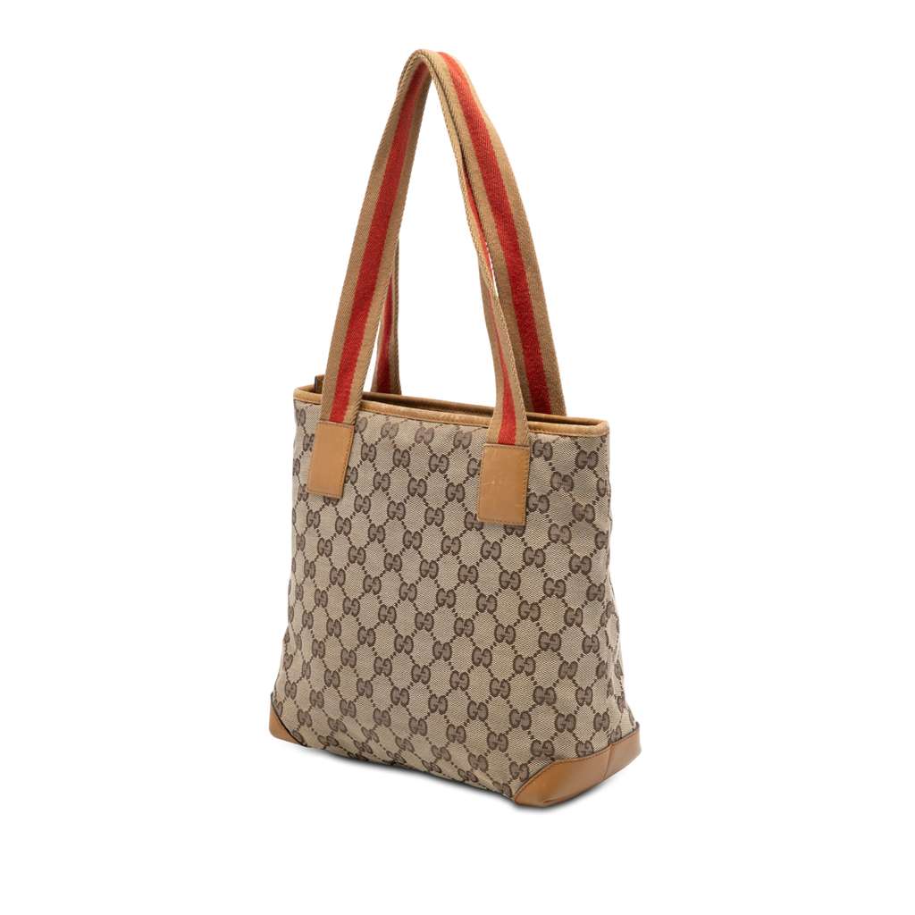 Gucci GG Canvas Web Shoulder Bag - 2