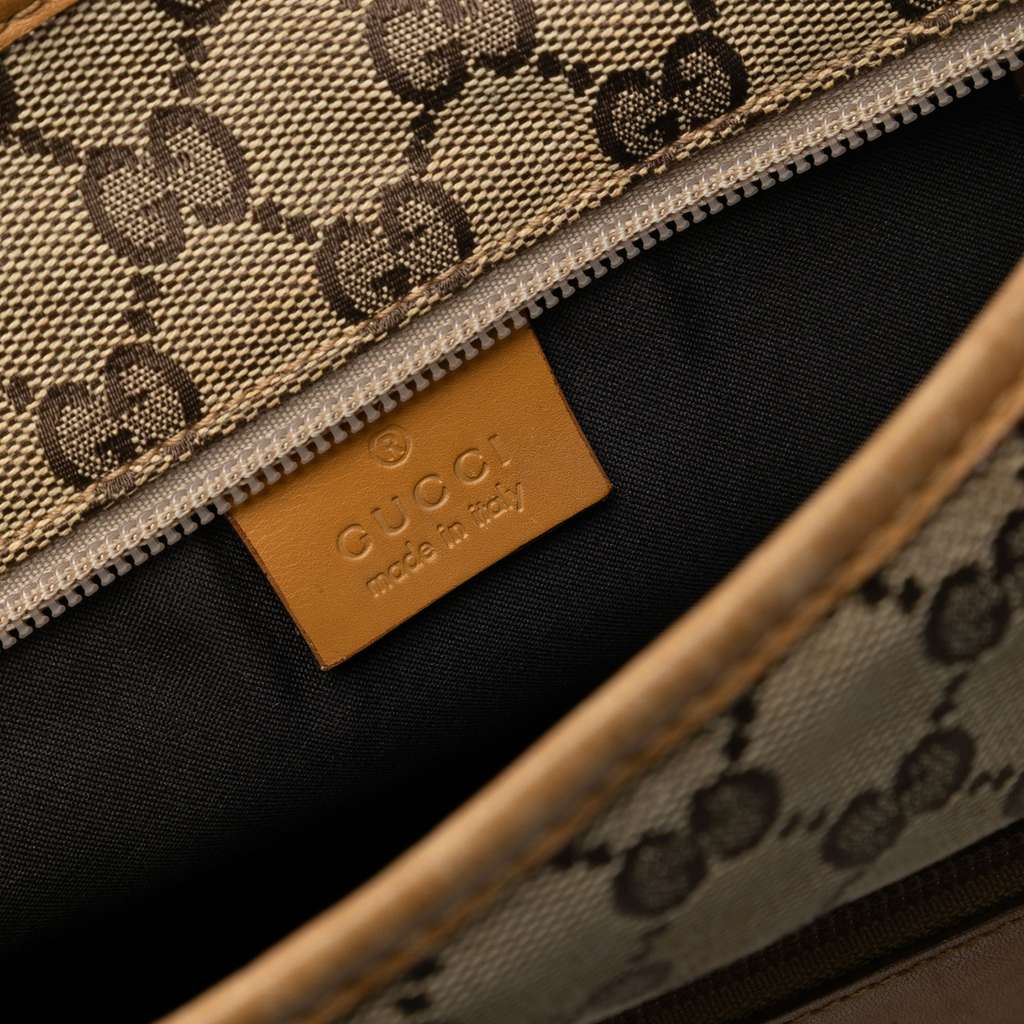 Gucci GG Canvas Web Shoulder Bag - 5