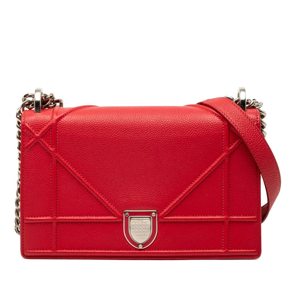 Dior Small Grained Calfskin Diorama Flap