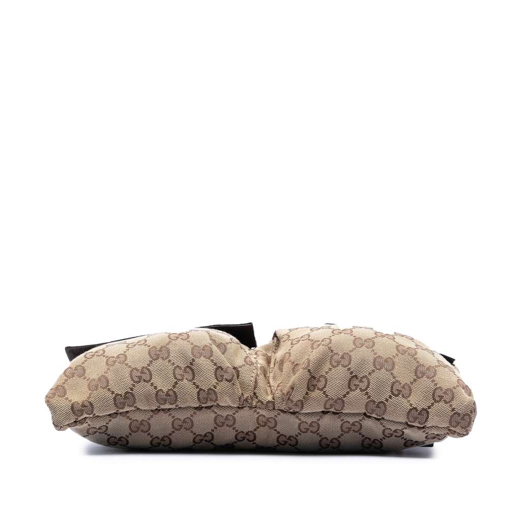 Gucci GG Canvas Web Double Pocket Belt Bag - 3