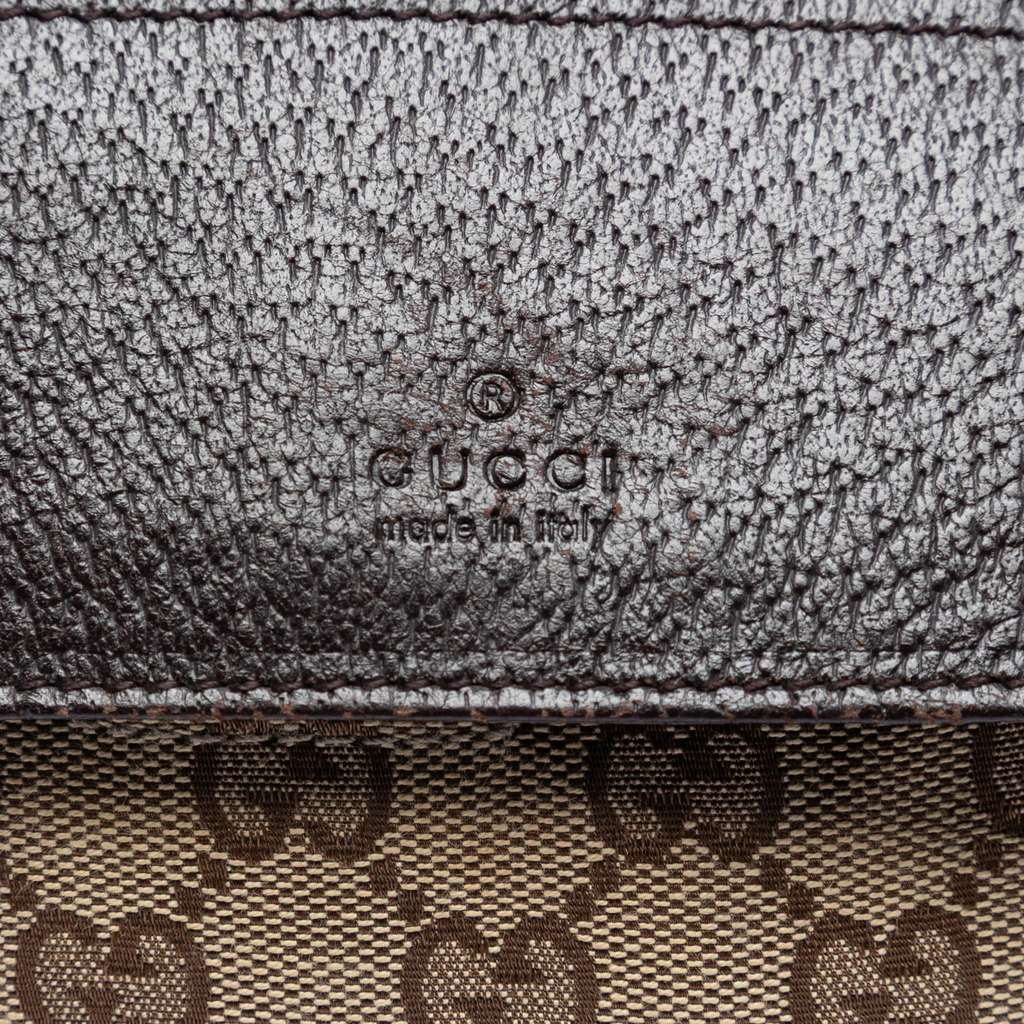 Gucci GG Canvas Web Double Pocket Belt Bag - 5