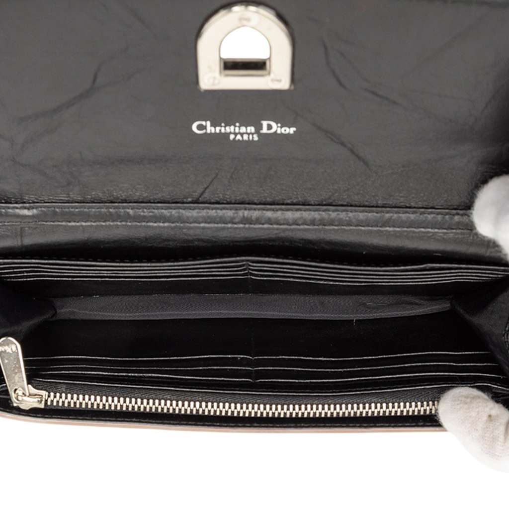Dior Patent Diorever Croisiere Wallet on Chain - 4