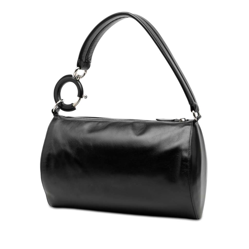 Burberry Leather Rhombi Shoulder Bag - 2