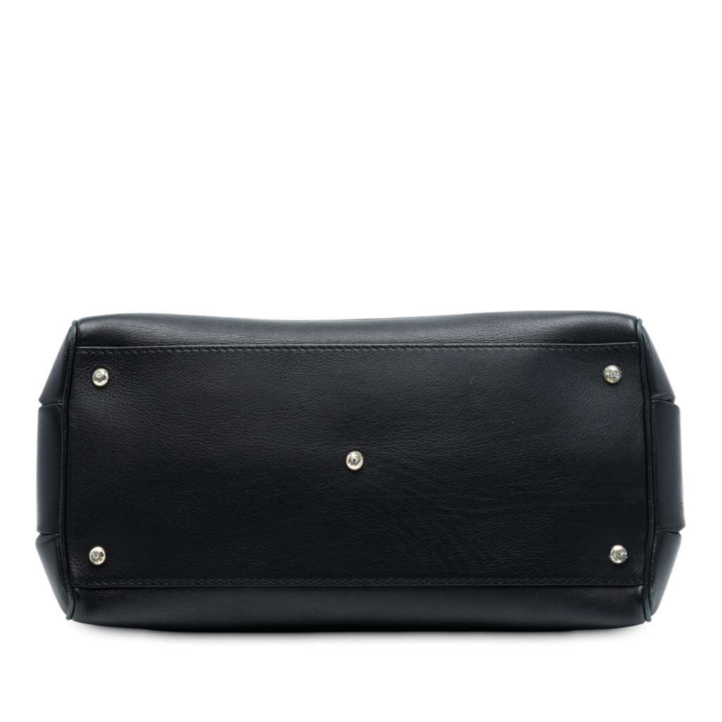 Gucci Medium Calfskin Bold Bamboo Top Handle - 3