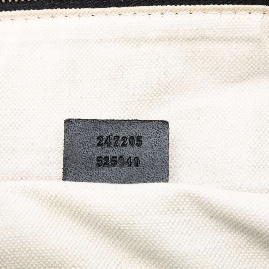 Gucci Medium Diamante Canvas Web Joy Boston Bag - 5