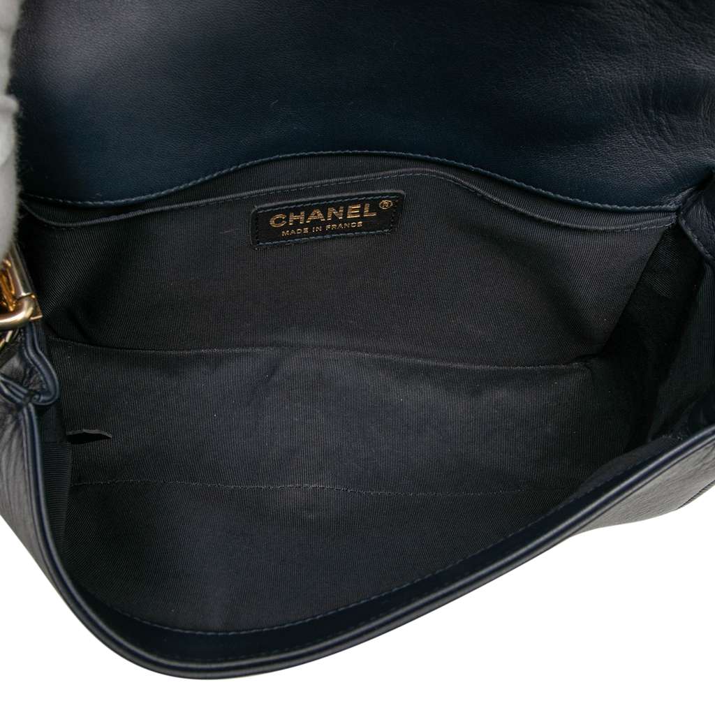 Chanel Old Medium Braided Sheepskin Boy Flap - 4