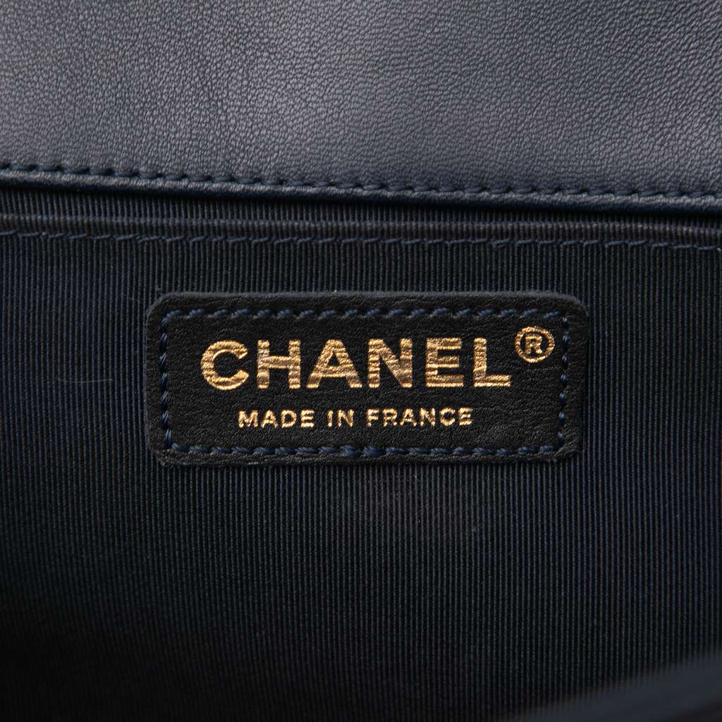 Chanel Old Medium Braided Sheepskin Boy Flap - 5